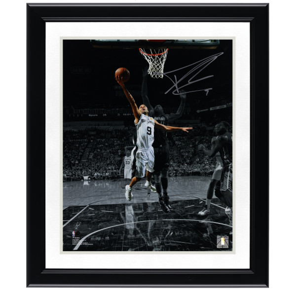 Фото с автографом Tony Parker San Antonio Spurs Fanatics Authentic 11 x 14 2014 NBA Finals Layup vs. Miami Heat