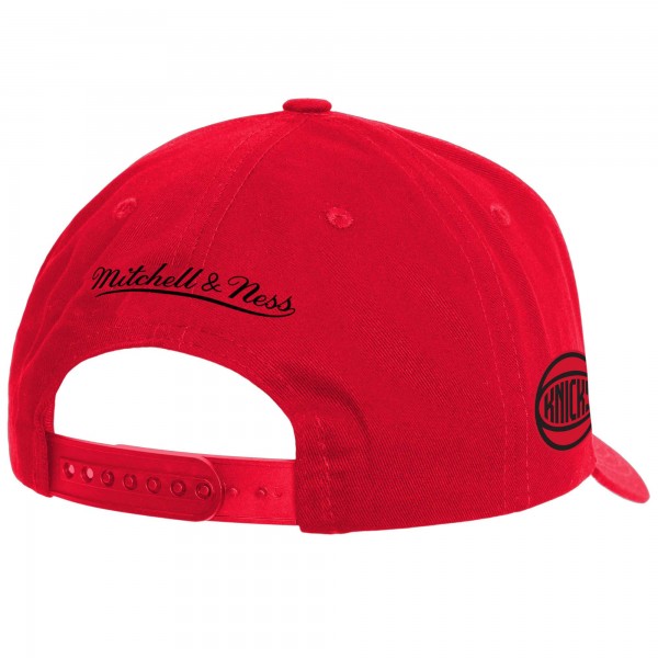 Бейсболка New York Knicks Mitchell & Ness  Fire Red Pro Crown - Red