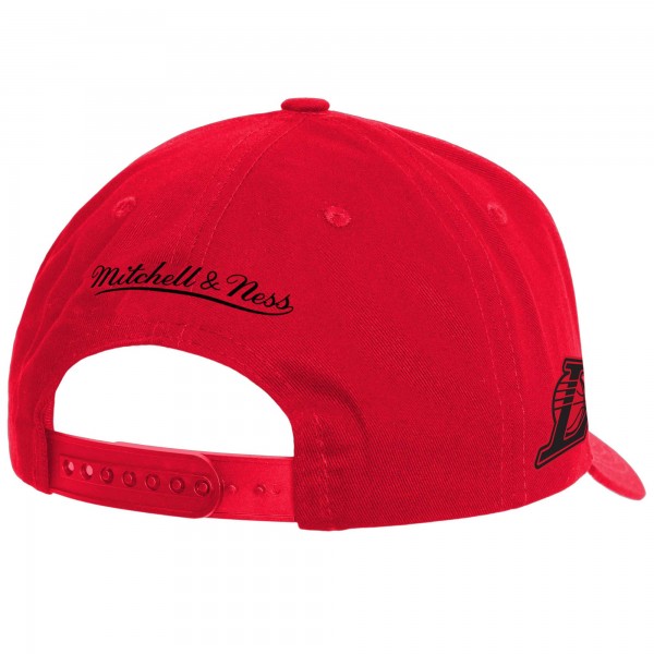Бейсболка Los Angeles Lakers Mitchell & Ness  Fire Red Pro Crown - Red