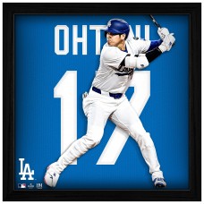Los Angeles Dodgers Shohei Ohtani Highland Mint 13 x 13 Impact Jersey Frame
