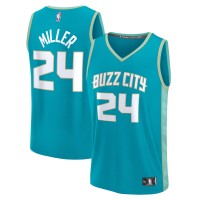 Игровая джерси Brandon Miller Charlotte Hornets Fast Break - Teal - City Edition