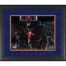 Chet Holmgren Oklahoma City Thunder Fanatics Authentic Framed 11 x 14 Spotlight Photograph - Facsimile Signature