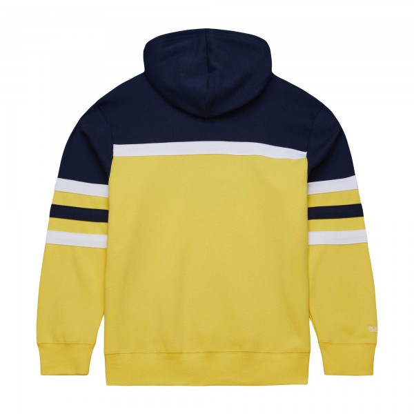 Толстовка Indiana Pacers Mitchell & Ness Head Coach - Navy/Gold
