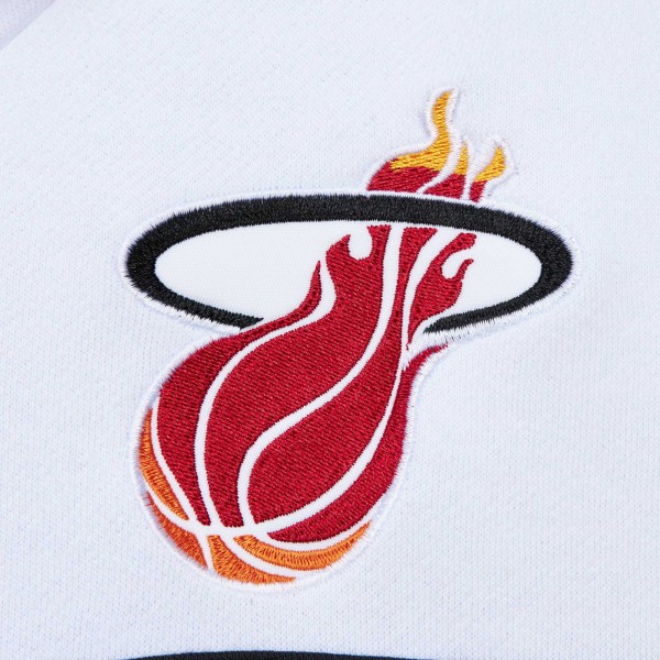 Толстовка Miami Heat Mitchell & Ness Head Coach - Red/White