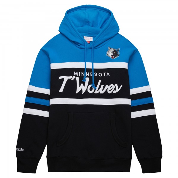 Толстовка Minnesota Timberwolves Mitchell & Ness Head Coach - Black/Blue