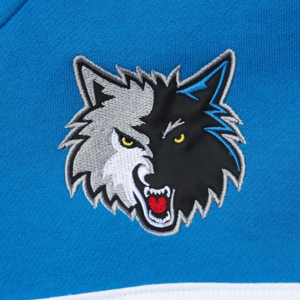 Толстовка Minnesota Timberwolves Mitchell & Ness Head Coach - Black/Blue