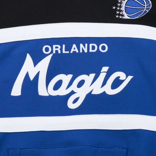 Толстовка Orlando Magic Mitchell & Ness Blue/Black Head Coach