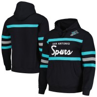 Толстовка San Antonio Spurs Mitchell & Ness Head Coach - Black