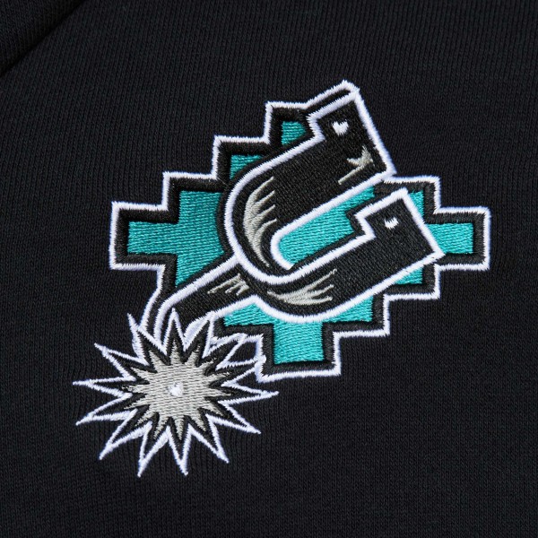 Толстовка San Antonio Spurs Mitchell & Ness Head Coach - Black