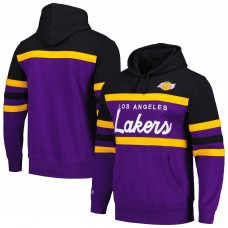 Толстовка Los Angeles Lakers Mitchell & Ness Head Coach - Purple/Black