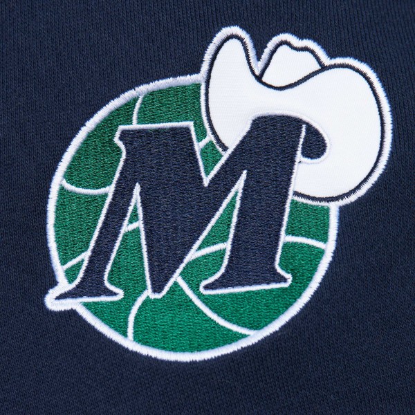 Толстовка Dallas Mavericks Mitchell & Ness Head Coach - Green/Navy
