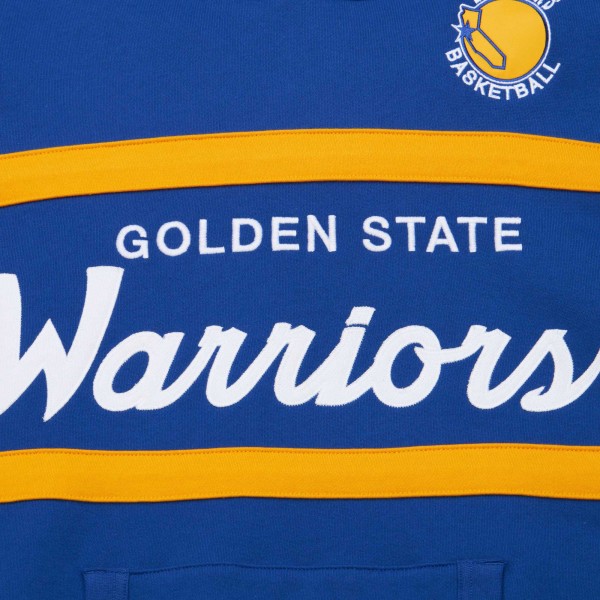 Толстовка Golden State Warriors Mitchell & Ness Head Coach - Royal
