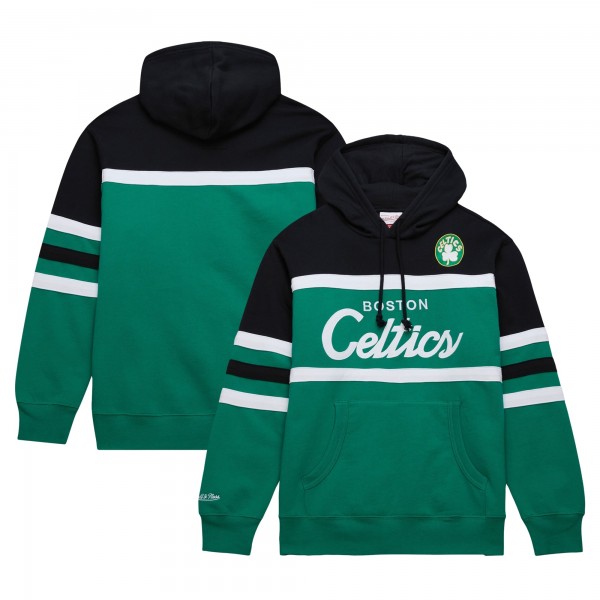 Толстовка Boston Celtics Mitchell & Ness Head Coach - Kelly Green/Black