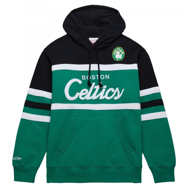 Толстовка Boston Celtics Mitchell & Ness Head Coach - Kelly Green/Black