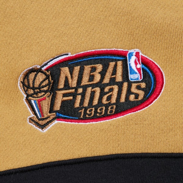 Толстовка Chicago Bulls Mitchell & Ness Head Coach - Red/Gold
