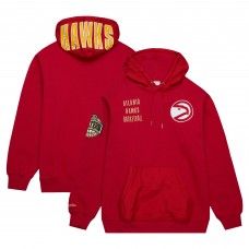 Толстовка Atlanta Hawks Mitchell & Ness  Team OG 2.0 Vintage Logo Fleece - Red