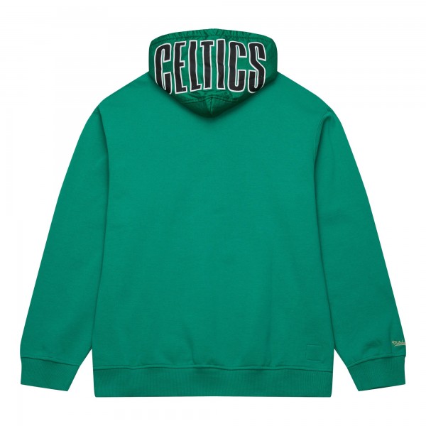 Толстовка Boston Celtics Mitchell & Ness  Team OG 2.0 Vintage Logo Fleece - Kelly Green