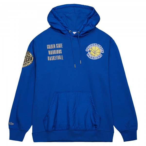 Толстовка Golden State Warriors Mitchell & Ness  Team OG 2.0 Vintage Logo Fleece - Royal