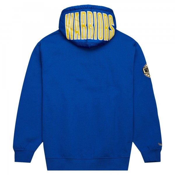 Толстовка Golden State Warriors Mitchell & Ness  Team OG 2.0 Vintage Logo Fleece - Royal