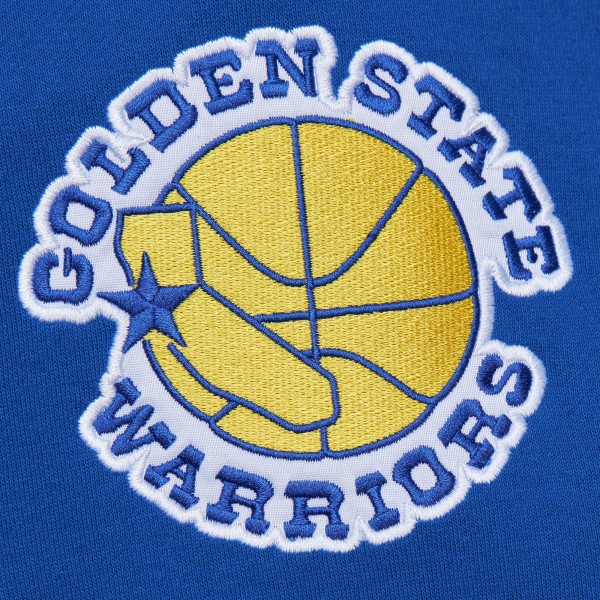 Толстовка Golden State Warriors Mitchell & Ness  Team OG 2.0 Vintage Logo Fleece - Royal
