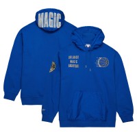 Толстовка Orlando Magic Mitchell & Ness Blue Team OG 2.0 Vintage Logo Fleece