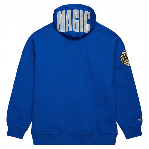 Толстовка Orlando Magic Mitchell & Ness Blue Team OG 2.0 Vintage Logo Fleece
