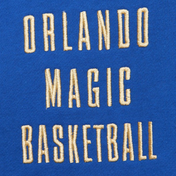 Толстовка Orlando Magic Mitchell & Ness Blue Team OG 2.0 Vintage Logo Fleece