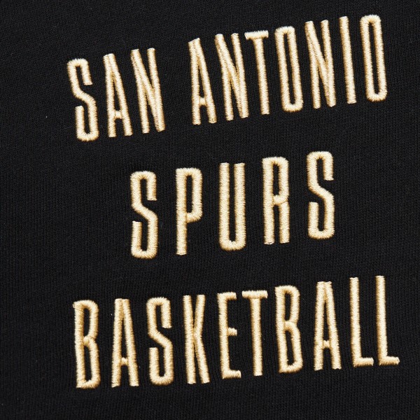 Толстовка San Antonio Spurs Mitchell & Ness  Team OG 2.0 Vintage Logo Fleece - Black