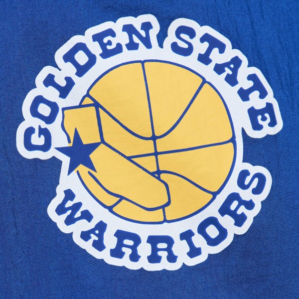 Ветровка на короткой молнии Golden State Warriors Mitchell & Ness  Team OG 2.0 Vintage Logo Anorak - Royal