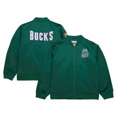 Бомбер Milwaukee Bucks Mitchell & Ness Hardwood Classics Vintage Logo - Green