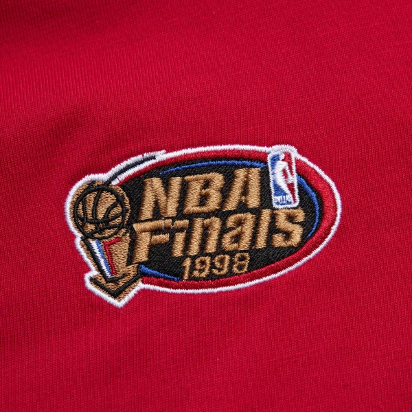 Футболка Chicago Bulls Mitchell & Ness Hardwood Classics Team OG 2.0 Premium Vintage Logo - Red