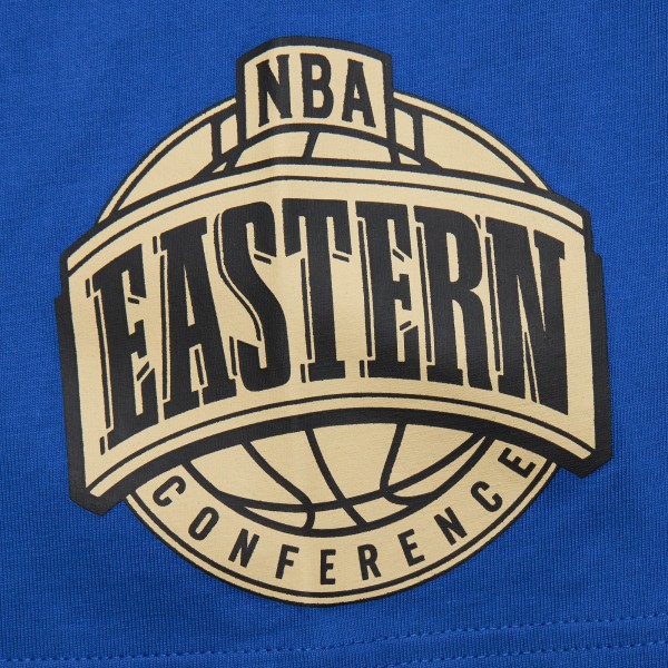 Футболка Golden State Warriors Mitchell & Ness Hardwood Classics Team OG 2.0 Premium Vintage Logo - Royal