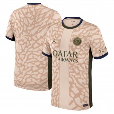 Игровая джерси Paris Saint-Germain Jordan Brand 2023/24 Fourth Stadium Replica – Tan