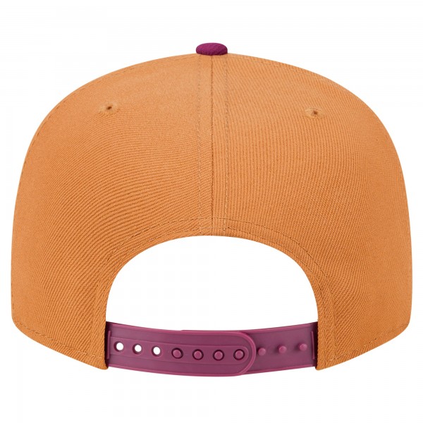 Бейсболка New York Yankees New Era Brown/Purple Color Pack Two-Tone 9FIFTY Snapback