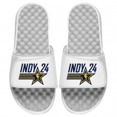 Шлепки ISlide 2024 NBA All-Star Game Primary - White