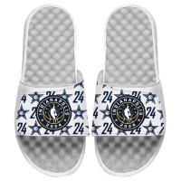 Шлепки ISlide 2024 NBA All-Star Game Pattern - White