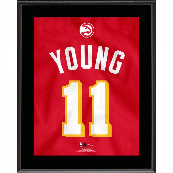 Trae Young Atlanta Hawks Fanatics Authentic 10.5 x 13 Jersey Number Sublimated Player Plaque