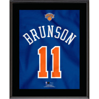 Jalen Brunson New York Knicks Fanatics Authentic 10.5 x 13 Jersey Number Sublimated Player Plaque