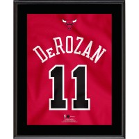 DeMar DeRozan Chicago Bulls Authentic 10.5 x 13 Jersey Number Sublimated Player Plaque