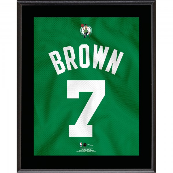 Jaylen Brown Boston Celtics Fanatics Authentic 10.5 x 13 Jersey Number Sublimated Player Plaque