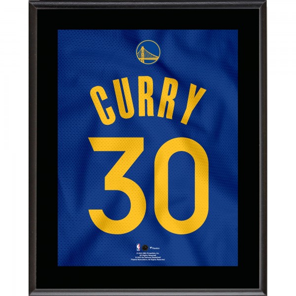 Stephen Curry Golden State Warriors Fanatics Authentic 10.5 x 13 Jersey Number Sublimated Player Plaque