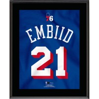 Joel Embiid Philadelphia 76ers Fanatics Authentic 10.5 x 13 Jersey Number Sublimated Player Plaque