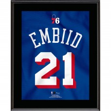 Joel Embiid Philadelphia 76ers Fanatics Authentic 10.5 x 13 Jersey Number Sublimated Player Plaque