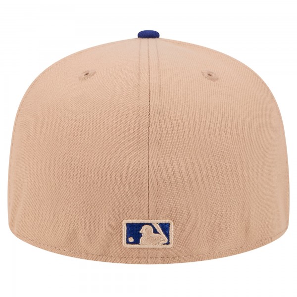 Бейсболка Los Angeles Dodgers New Era Khaki 59FIFTY