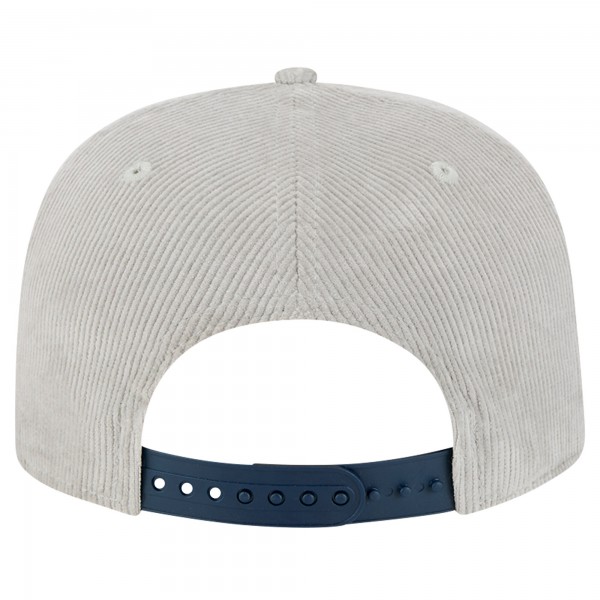 New York Yankees New Era Gray Corduroy Golfer Snapback Hat