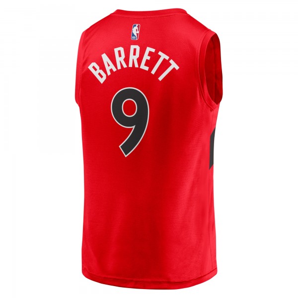 Джерси Toronto Raptors RJ Barrett Fanatics Red Fast Break Player - Icon Edition