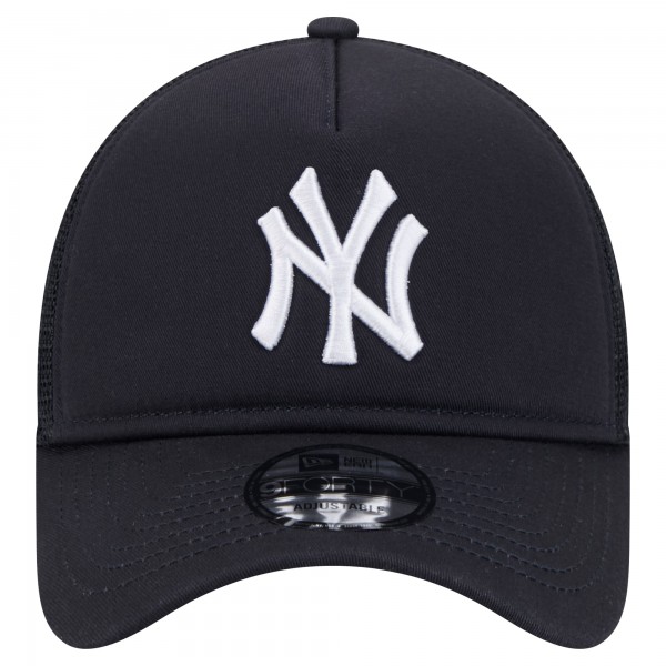 Бейсболка New York Yankees New Era Navy 9FORTY A-Frame Trucker
