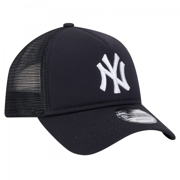 Бейсболка New York Yankees New Era Navy 9FORTY A-Frame Trucker