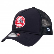 Бейсболка New York Yankees New Era Navy 9FORTY A-Frame Trucker