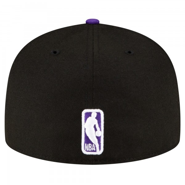 Бейсболка Sacramento Kings New Era 2-Tone 59FIFTY - Black/Purple